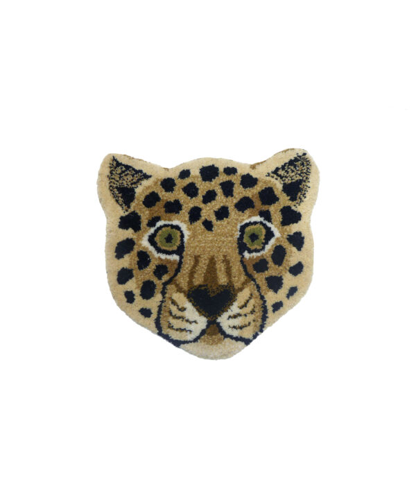 Animal Head Rug Loony Leopard