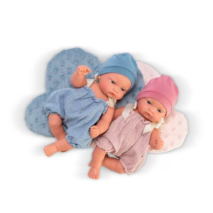 gordi doll with pink romper and cloud cushion
