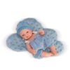 gordi doll with blue romper and blue cloud cushion