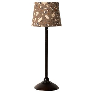 maileg miniature floor lamp antracite