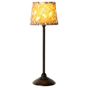 maileg miniature floor lamp antracite