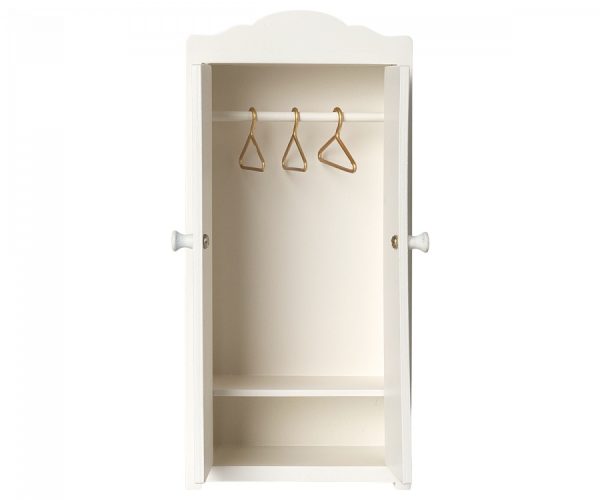 maileg wooden closet mouse toy