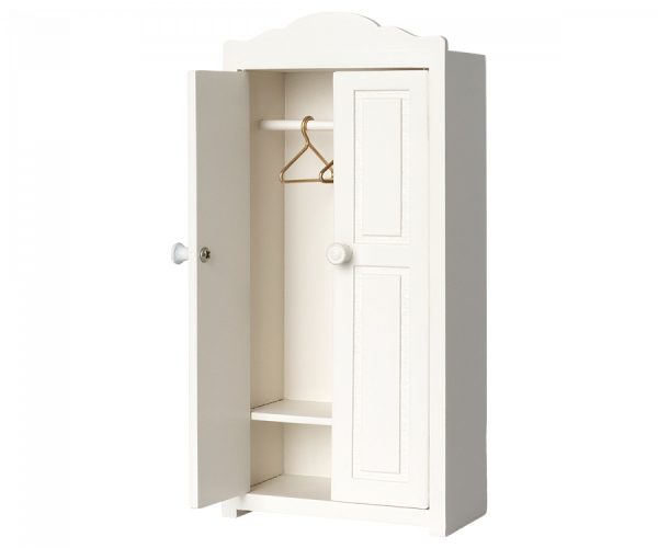 maileg wooden closet mouse toy