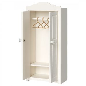 maileg wooden closet mouse toy