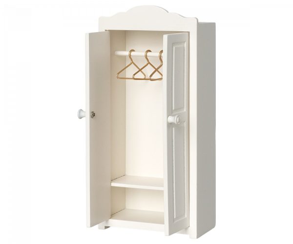 maileg wooden closet mouse toy