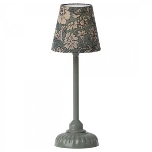 maileg vintage floor lamp small dark mint