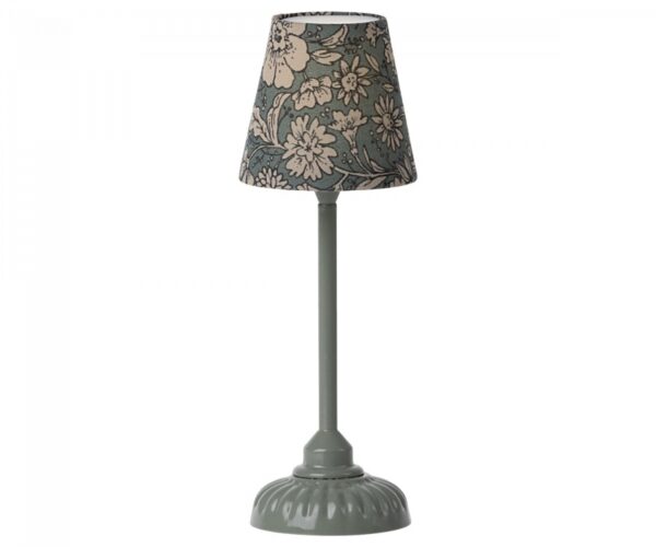maileg vintage floor lamp small dark mint