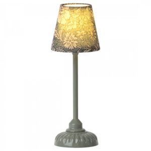 maileg vintage floor lamp small dark mint