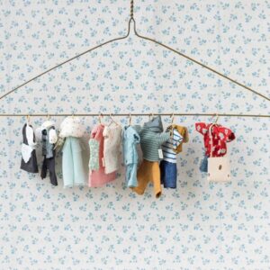 maileg mouse clothes hangers toy 10 pcs