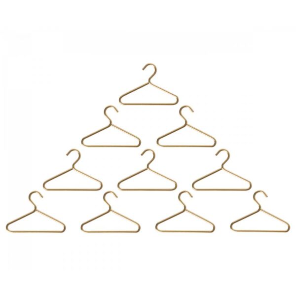 maileg mouse clothes hangers toy 10 pcs