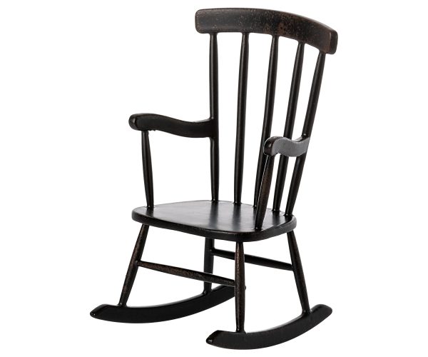 maileg rocking chair mouse anthracite