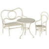 maileg cafe set mouse small off white