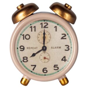 maileg alarm clock mouse powder