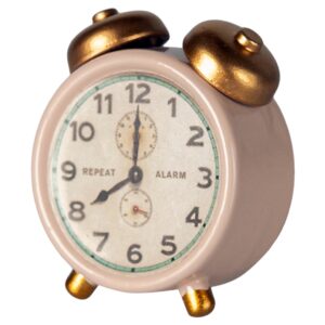 maileg alarm clock mouse powder