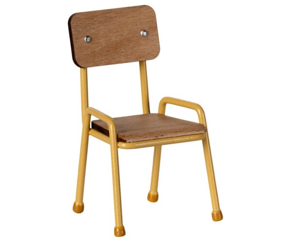 maileg mouse chair yellow