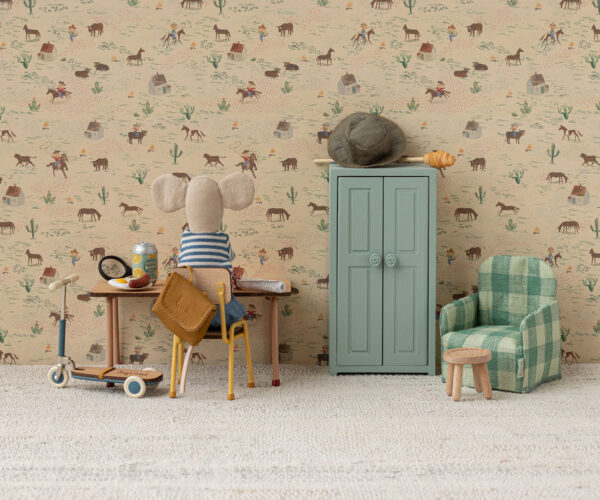 maileg mouse chair yellow