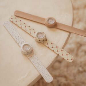 silicone watch for kids and adult strapies unique dots