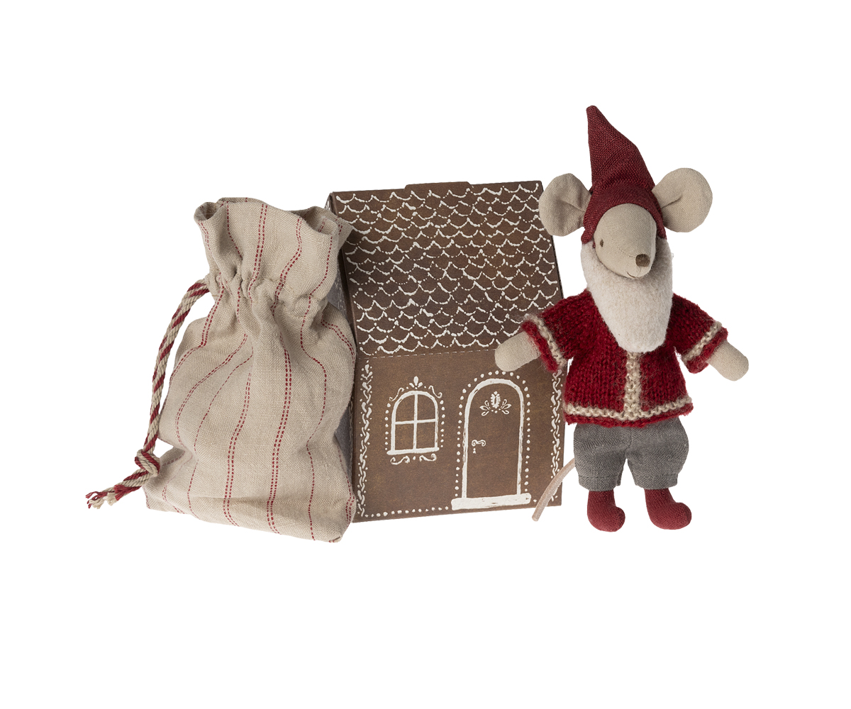 maileg santa mouse