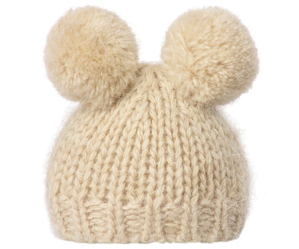 Toy Accessories Knitted hat w. 2 pompom Maileg