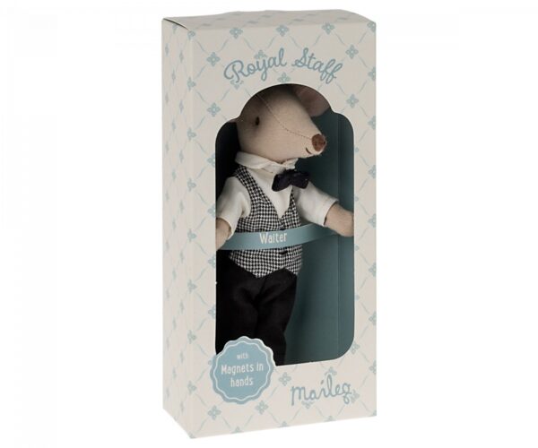 maileg waiter mouse toy