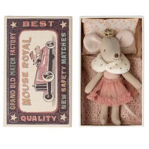 maileg princess mouse little sister in matchbox