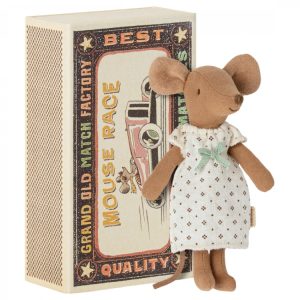 maileg mouse in matchbox big sister