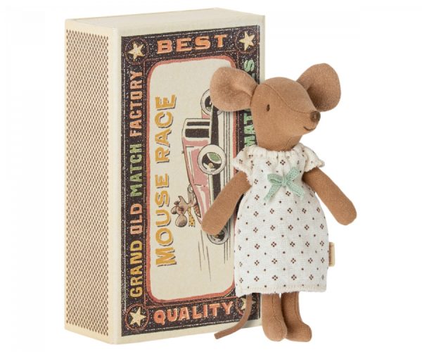 maileg mouse in matchbox big sister