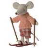 maileg winter mouse with ski set big sister