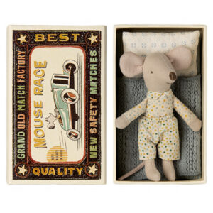 maileg mouse in matchbox little brother