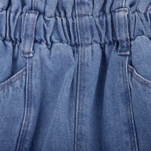 aurora shorts for girl in denim