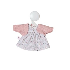 baby doll dress for cheni printed stars with pink jacket
