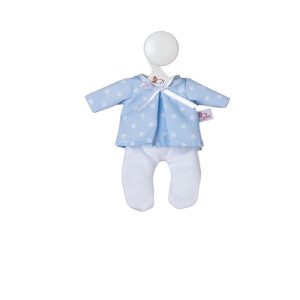 baby doll shirt for cheni blue stars and white legging