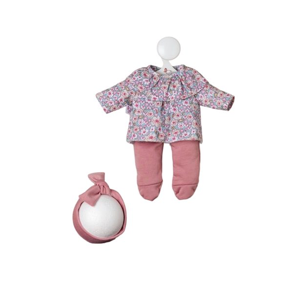 gordi doll floral shirt legging and pink headband