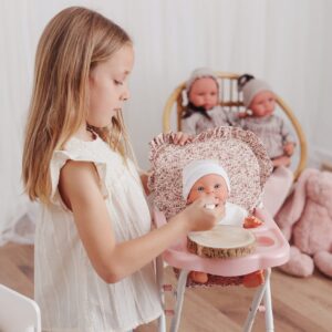 martina high chair with tray and bib