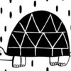 kids poster turtle