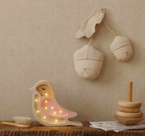 acorn kids wall decor ivory