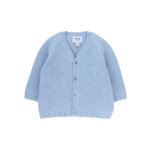 atlas baby cardigan blue fog