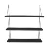 babou 3 shelves black