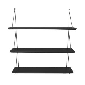 babou 3 shelves black