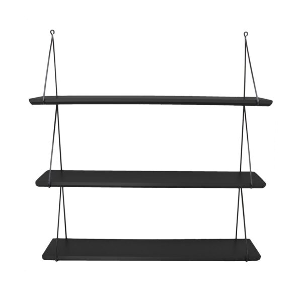 babou 3 shelves black