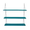 babou 3 shelves petrol blue