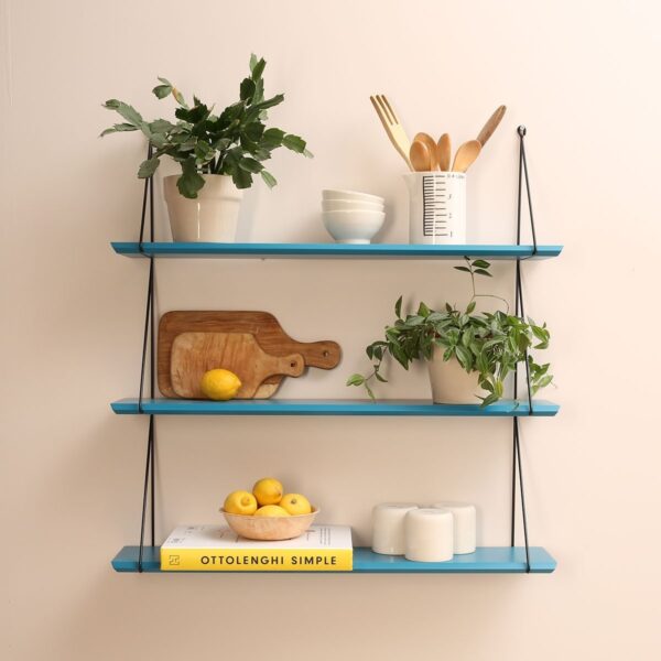 babou 3 shelves petrol blue look1