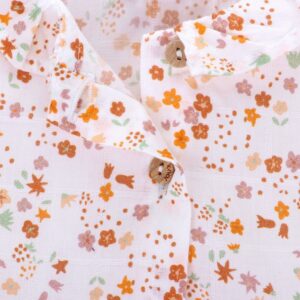 baby gardenia romper