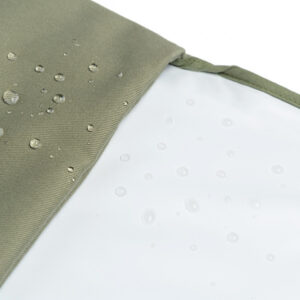baby on the go waterproof changing pad olive green look4