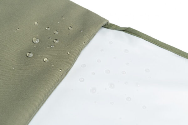 baby on the go waterproof changing pad olive green look4