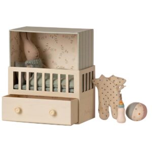 baby room with micro rabbit