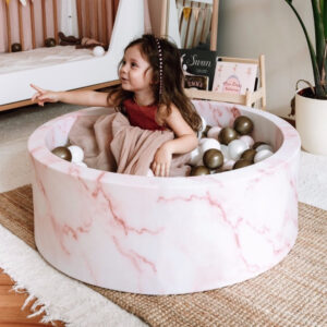 ball pool pink marble