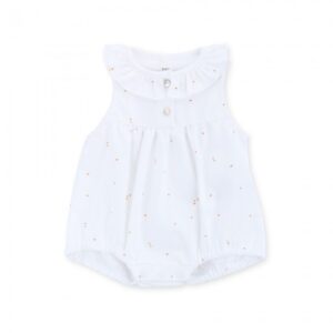 barboteuse baby organic cotton malou