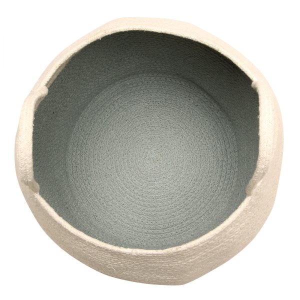 Basket Zoco Vintage Blue-Natural - Image 9