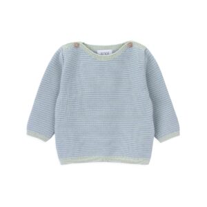 bay baby knitted sweater icy stripes